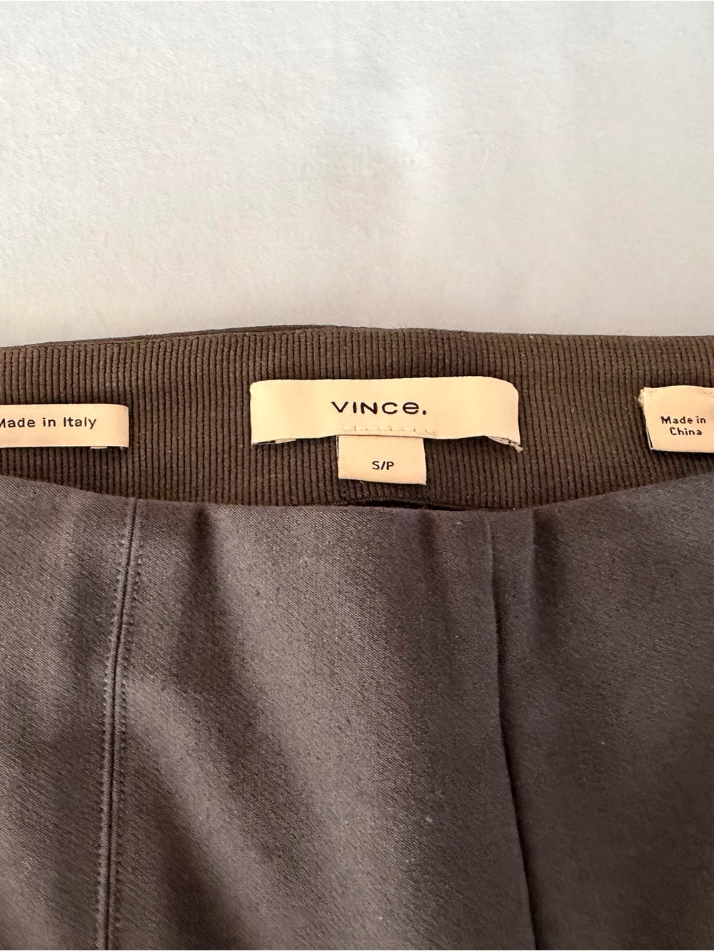 Vince Charcoal Trousers